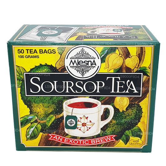 Mlesna Soursop Tea „An Exotic Brew“, 50 Teebeutel (100 g)