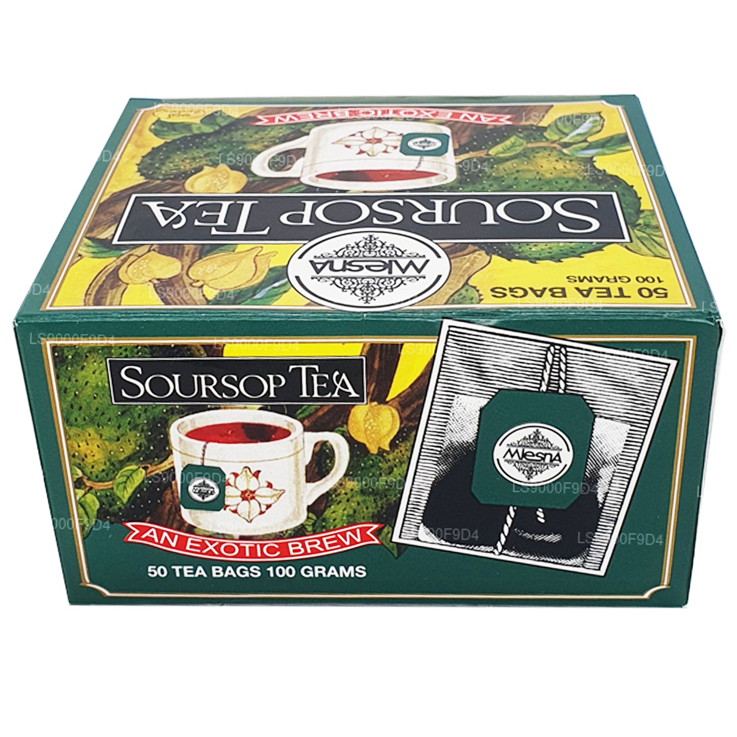 Mlesna Soursop Tea „An Exotic Brew“, 50 Teebeutel (100 g)