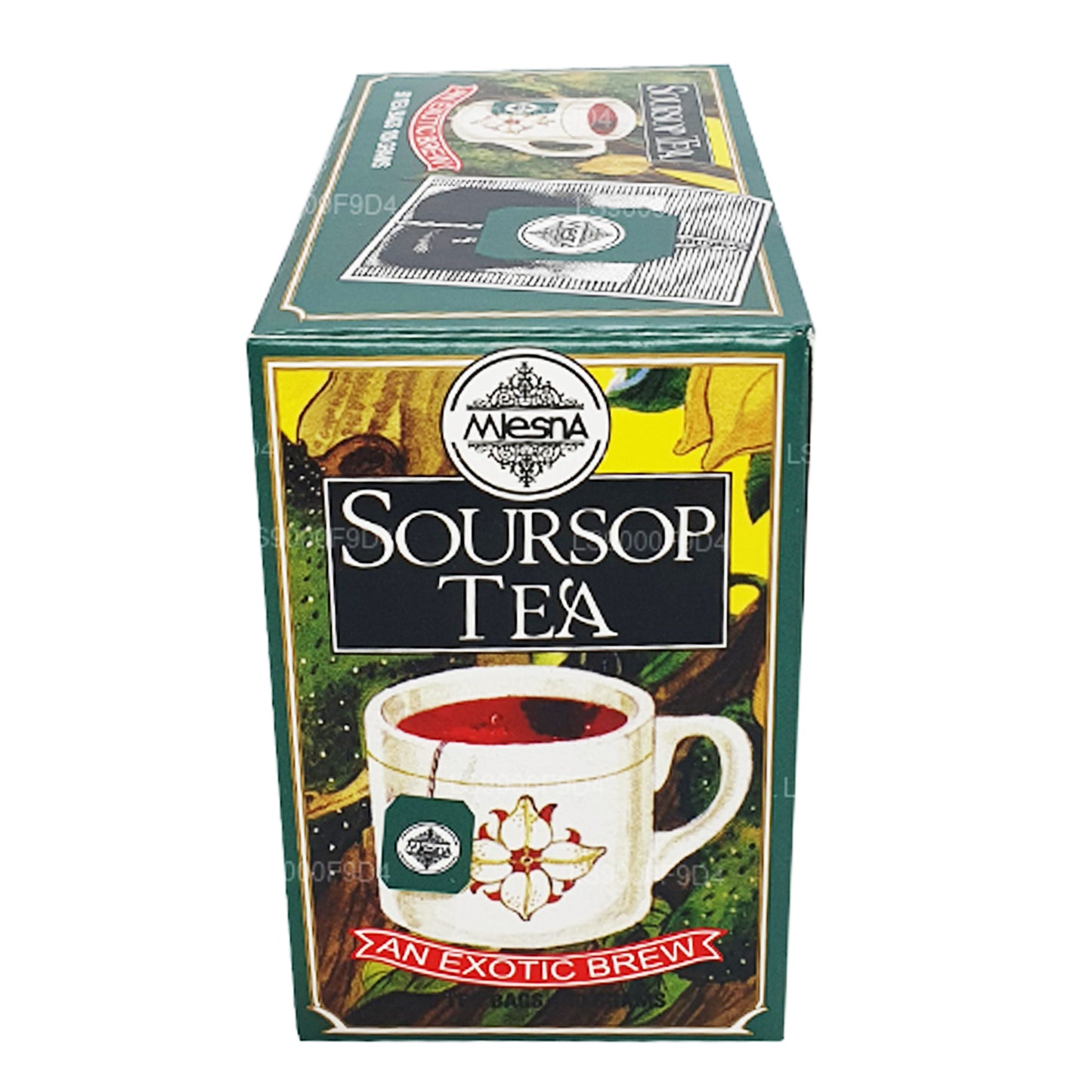 Mlesna Soursop Tea „An Exotic Brew“, 50 Teebeutel (100 g)