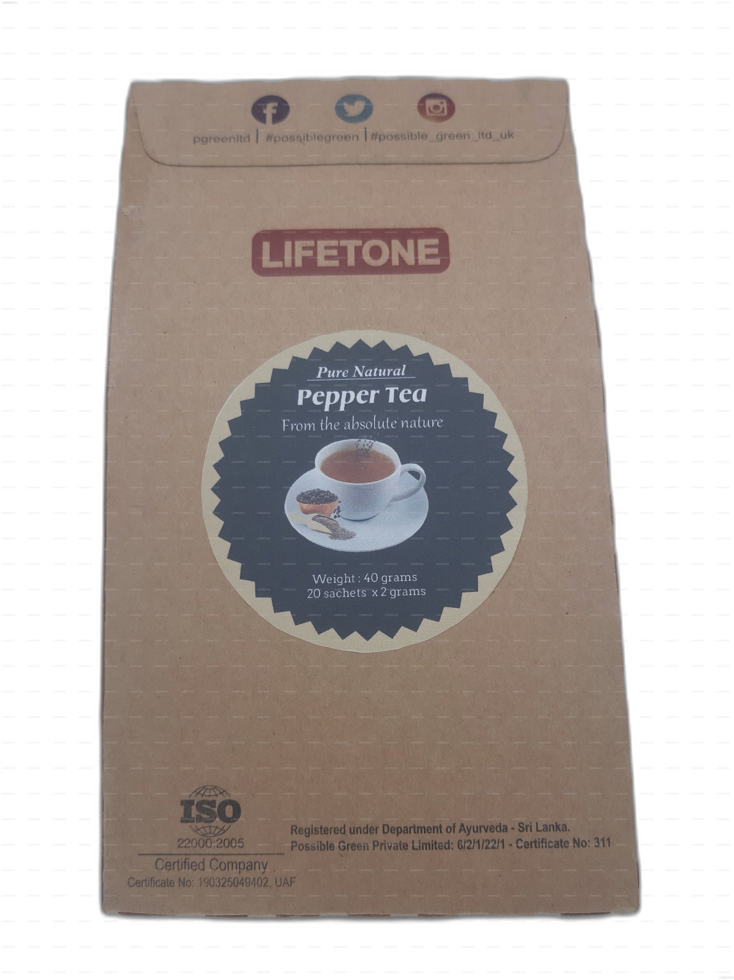 Lifetone Pfeffertee (40g)