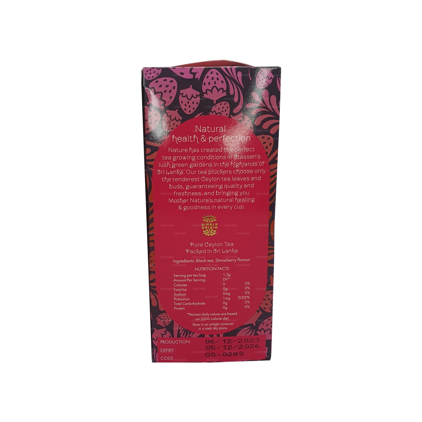 Stassen Erdbeertee (37,5 g) 25 Teebeutel