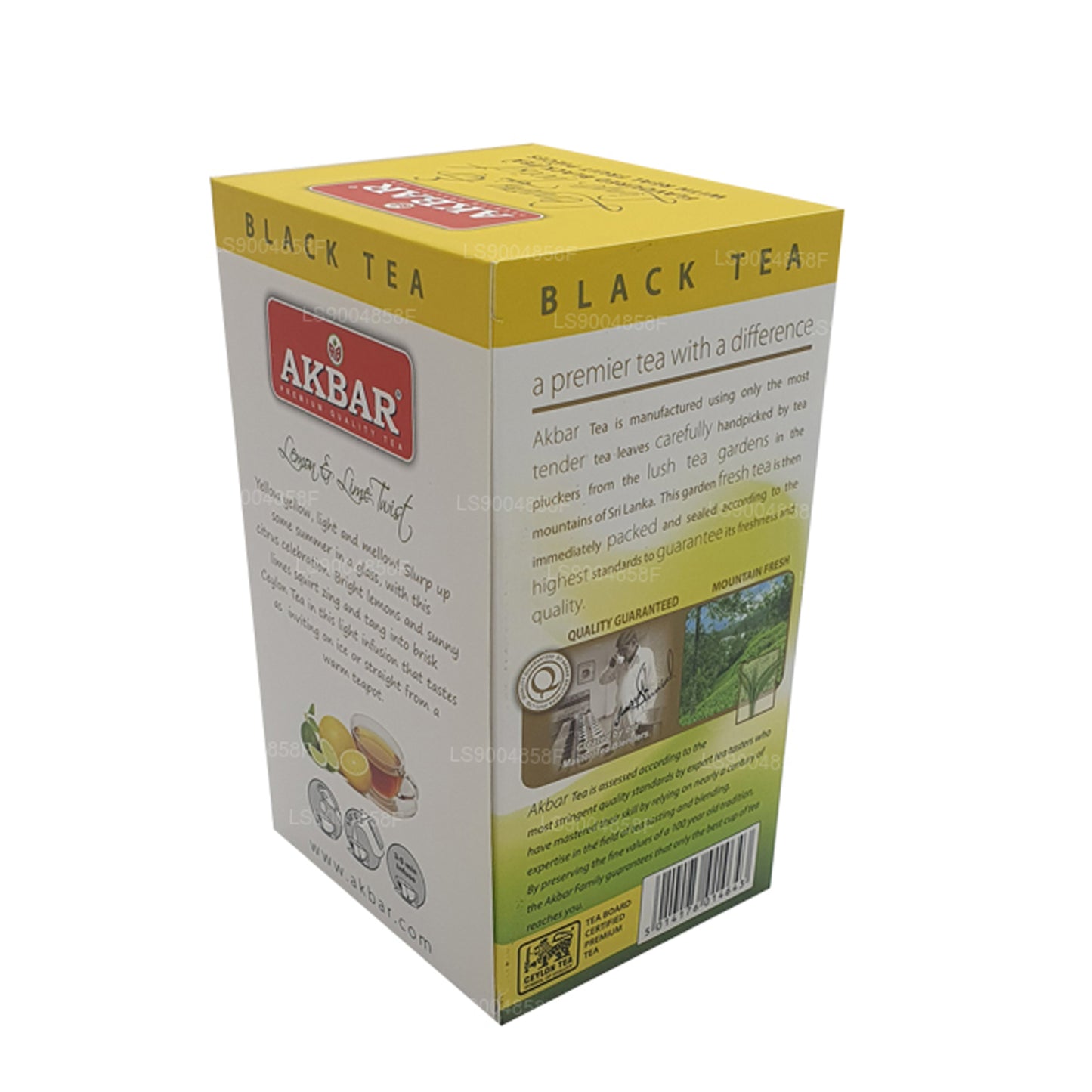 Akbar Zitronen- und Limetten-Twist-Tee (40 g) 20 Teebeutel