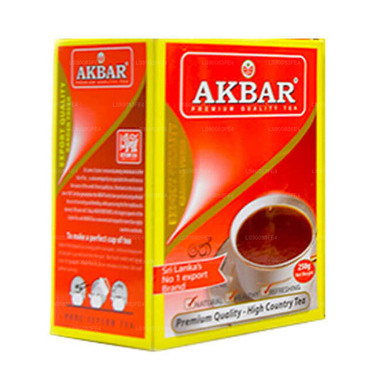 Akbar Schwarzer Tee in Premium-Qualität (250 g)