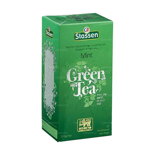 Stassen Mint Grüner Tee (37,5 g) 25 Teebeutel