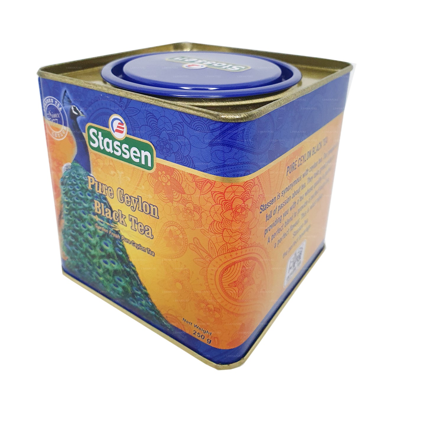 Stassen Pure Ceylon Schwarztee (250 g) Dose