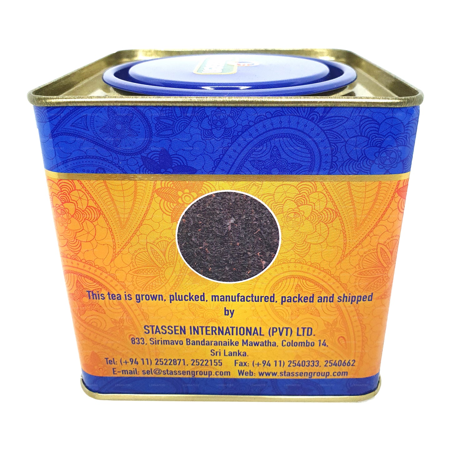 Stassen Pure Ceylon Schwarztee (250 g) Dose