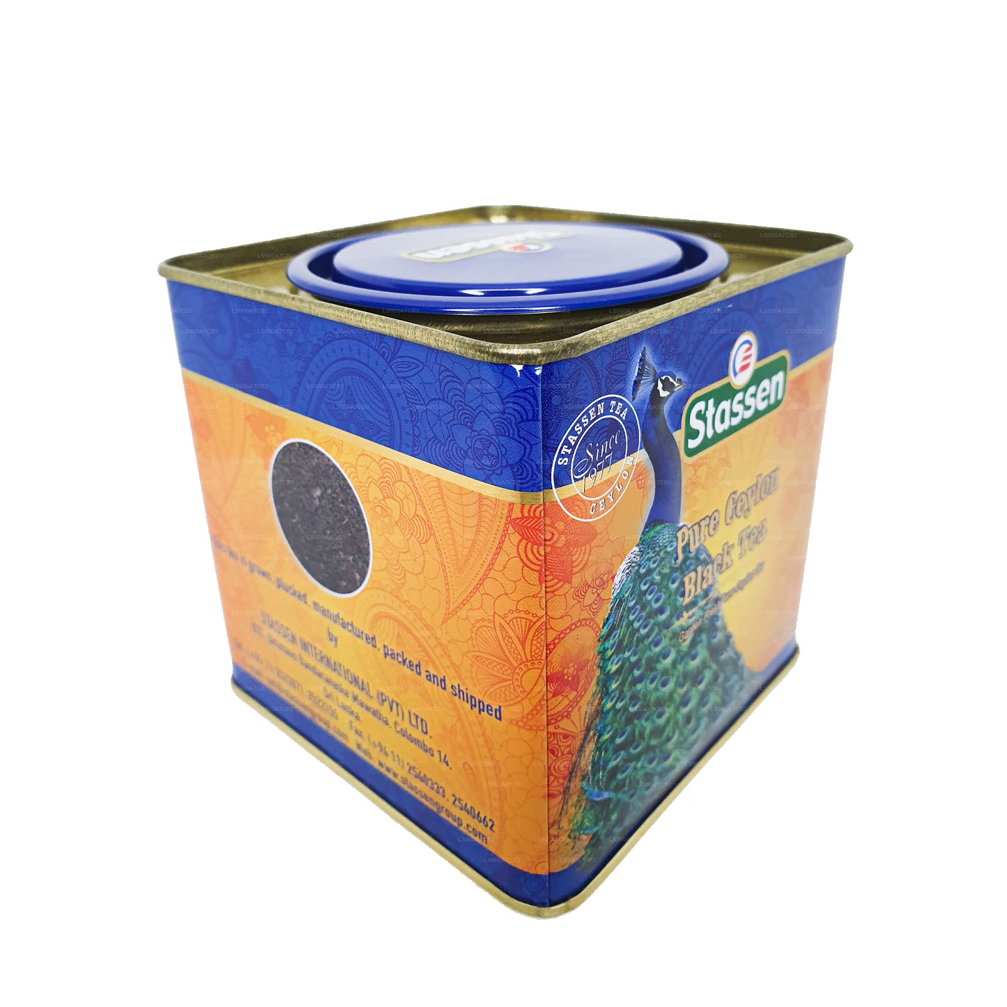 Stassen Pure Ceylon Schwarztee (250 g) Dose