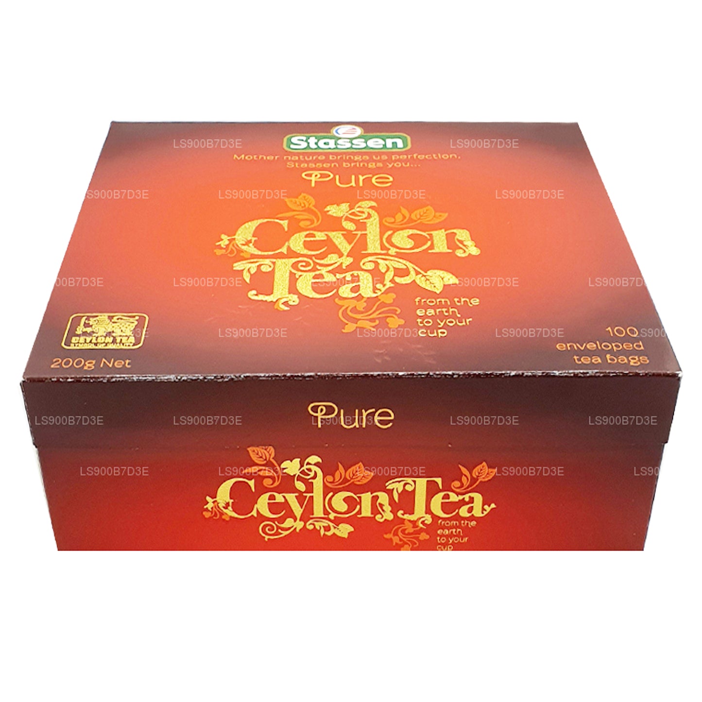 Stassen Pure Ceylon Schwarztee (200 g) 100 Teebeutel
