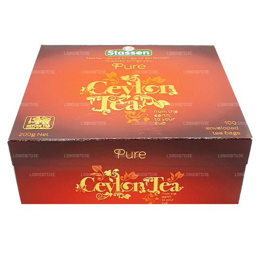 Stassen Pure Ceylon Schwarztee (200 g) 100 Teebeutel