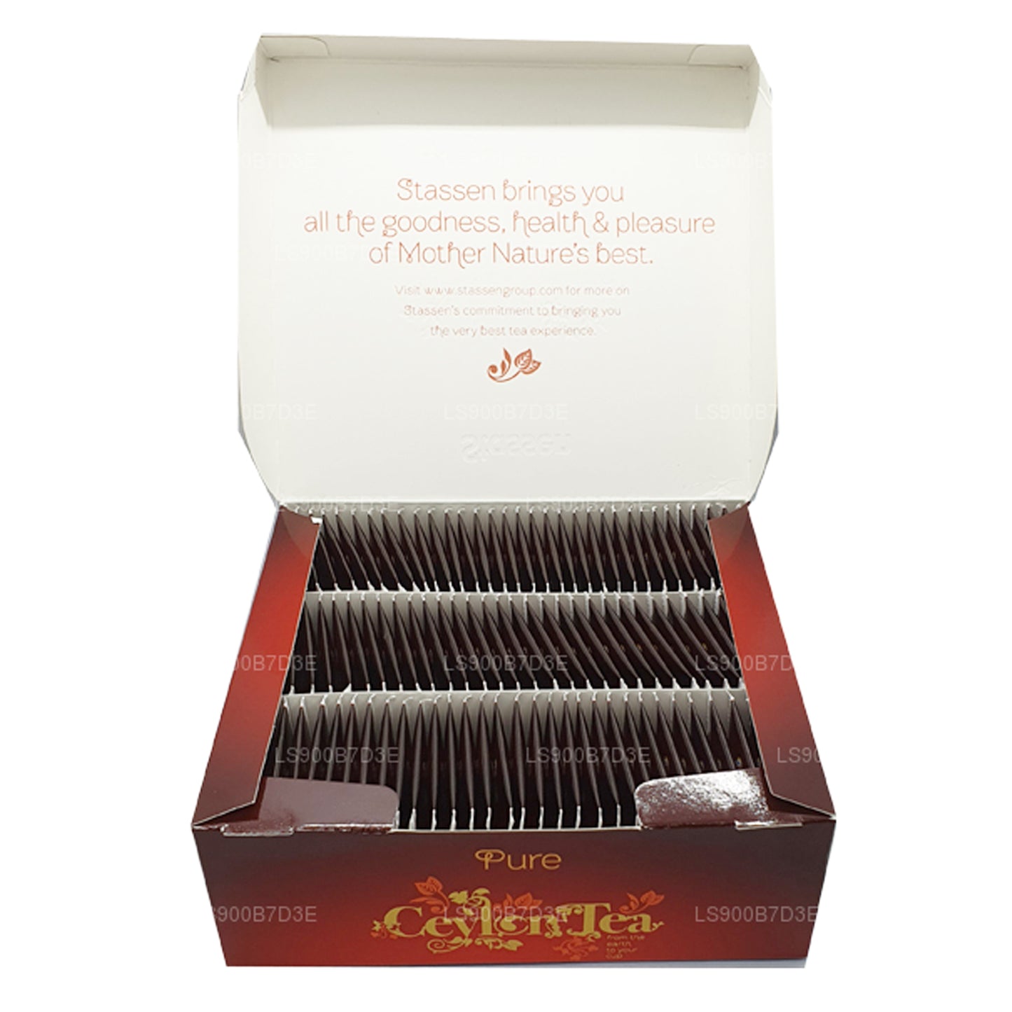 Stassen Pure Ceylon Schwarztee (200 g) 100 Teebeutel