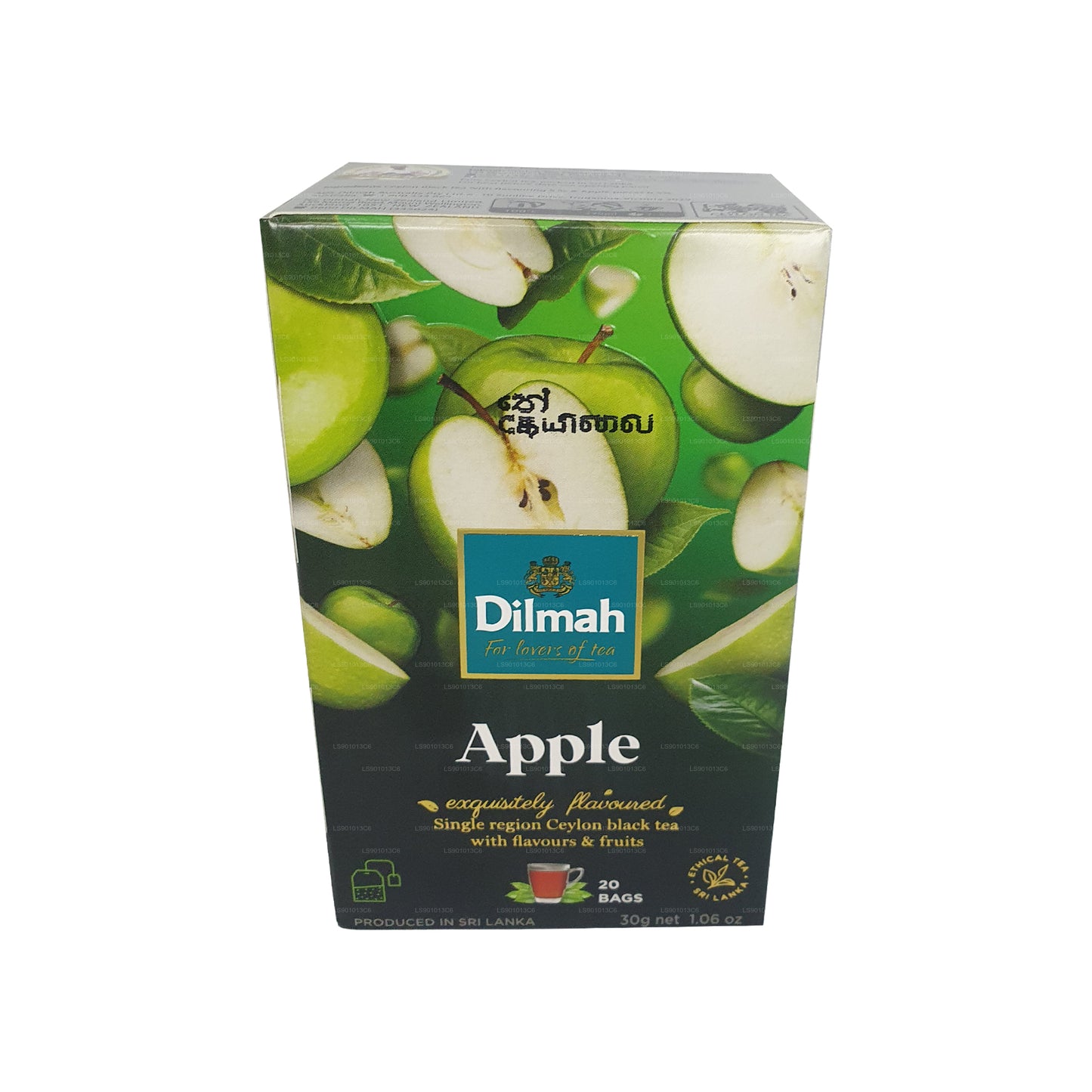 Dilmah Schwarzer Tee mit Apfelgeschmack (30g)