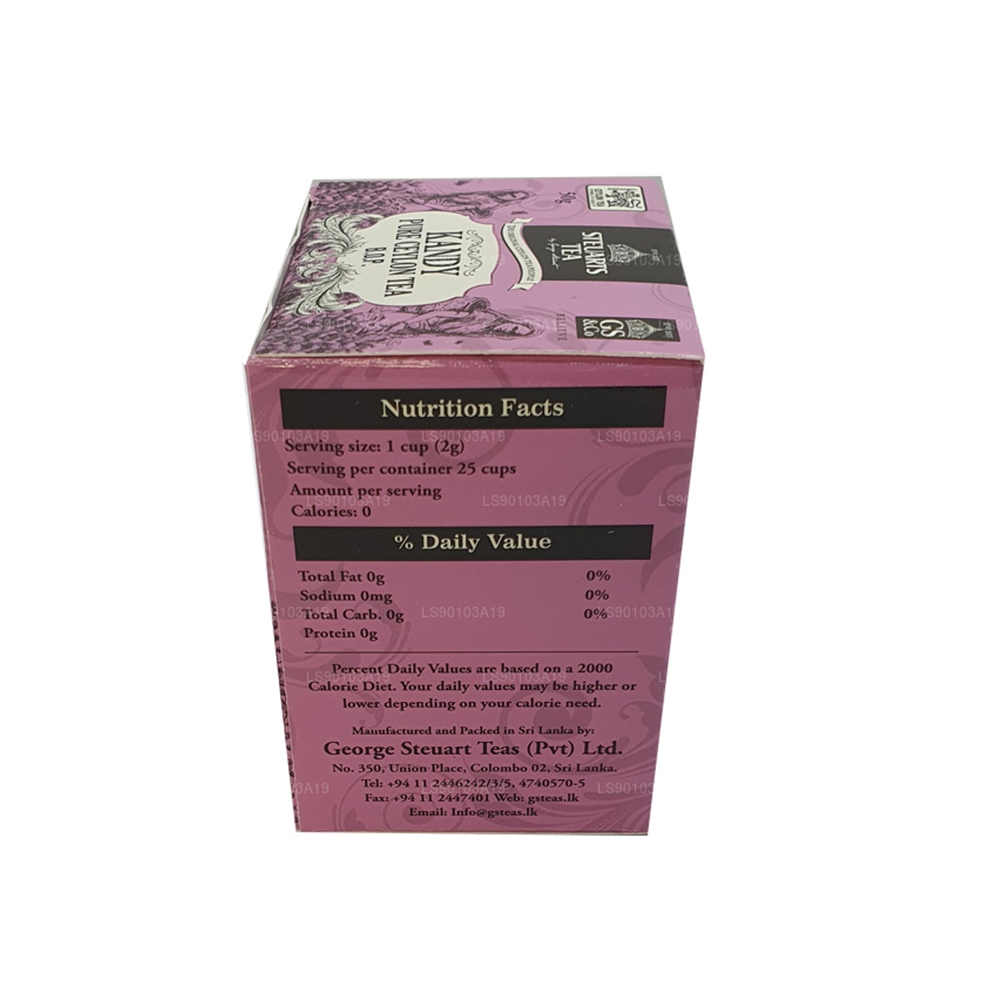 George Steuart Kandy BOP Blatttee (50g)