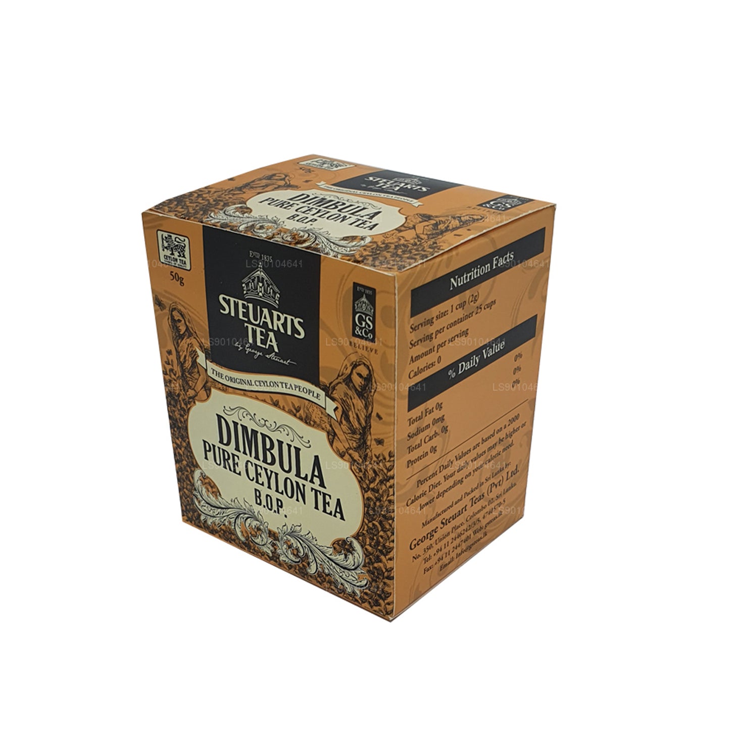 George Steuart Dimbula BOP Blatttee (50 g)