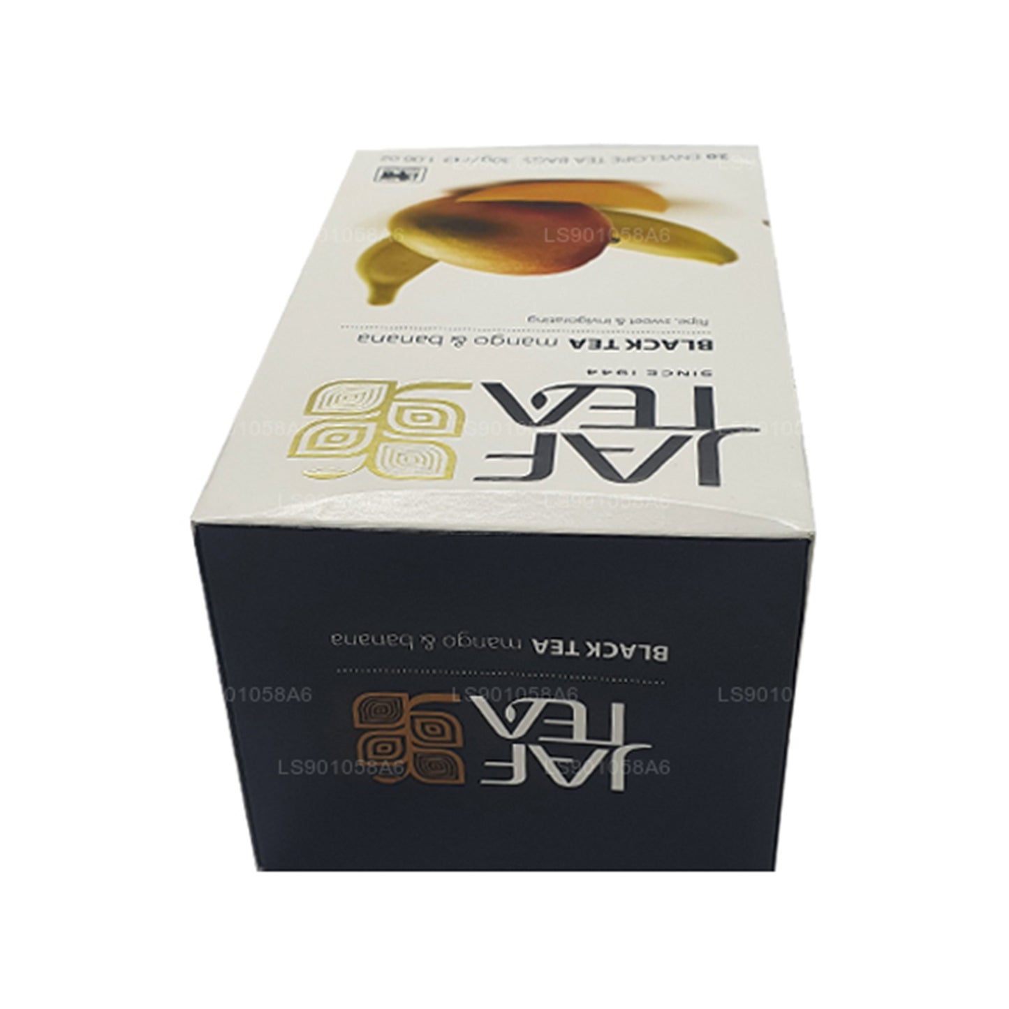 Jaf Tea Pure Fruits Collection Schwarzer Tee Mango Banane (30 g) 20 Teebeutel