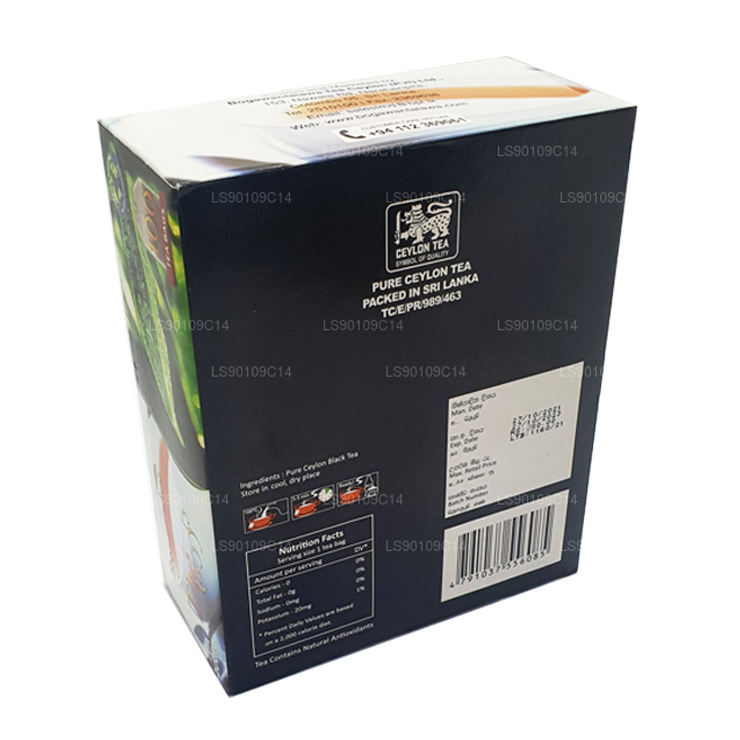 Bogawantalawa Tee (200 g) 100 Teebeutel