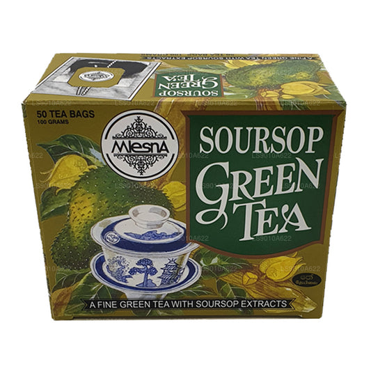 Mlesna Soursop Grüntee (100 g) 50 Teebeutel