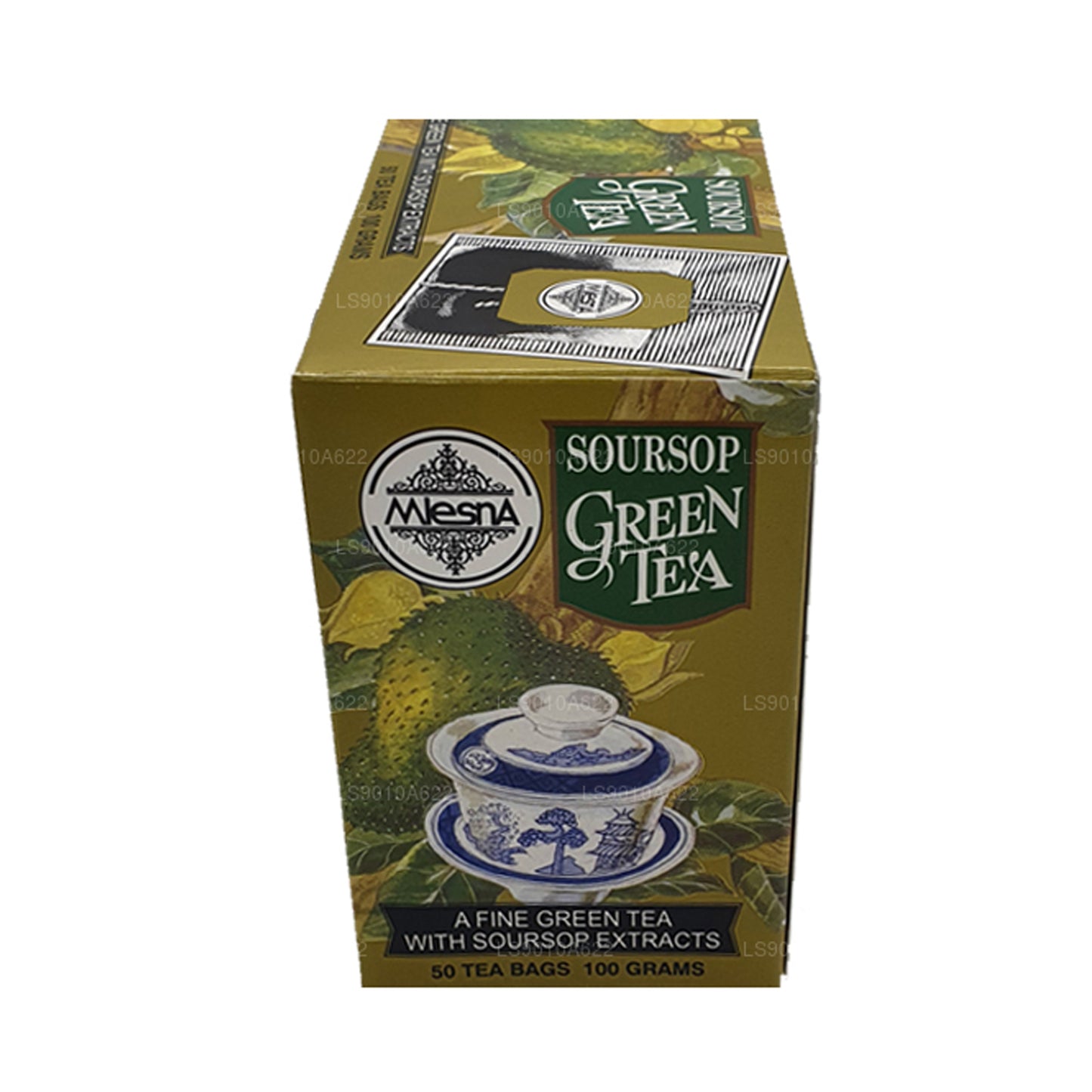 Mlesna Soursop Grüntee (100 g) 50 Teebeutel