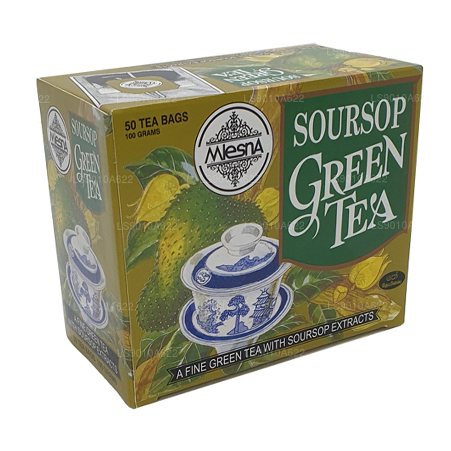 Mlesna Soursop Grüntee (100 g) 50 Teebeutel