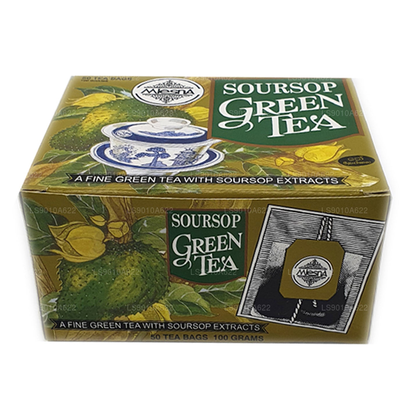 Mlesna Soursop Grüntee (100 g) 50 Teebeutel