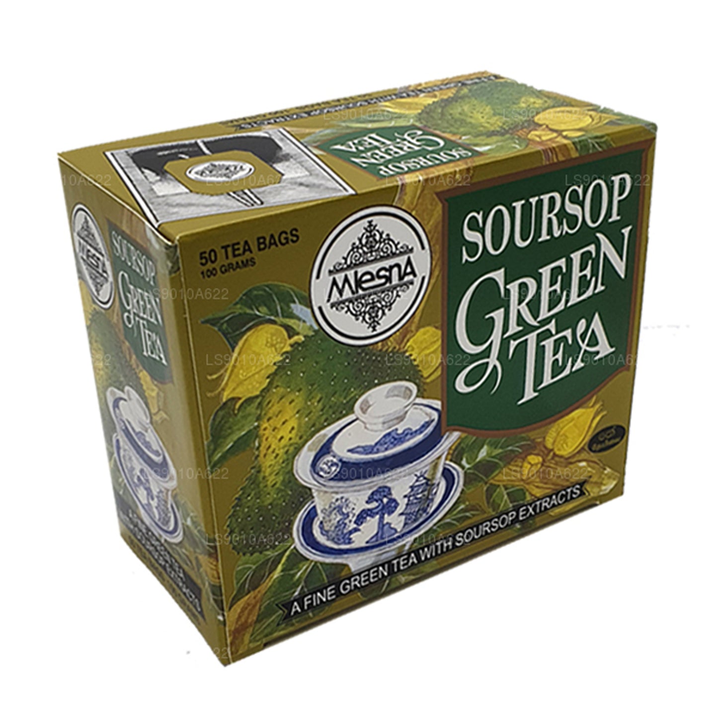 Mlesna Soursop Grüntee (100 g) 50 Teebeutel