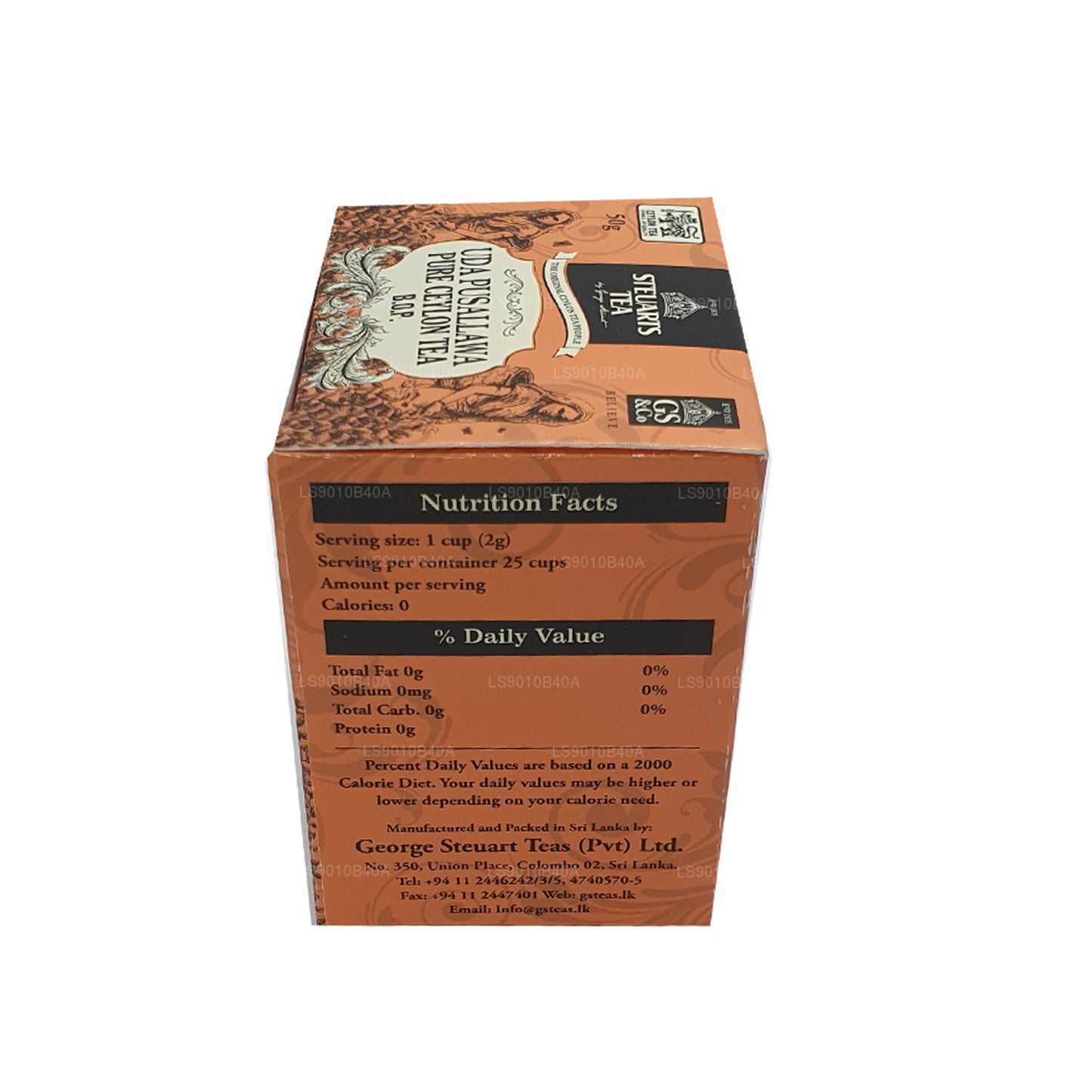 George Steuart Uda Pusallawa BOP Blatttee (50 g)