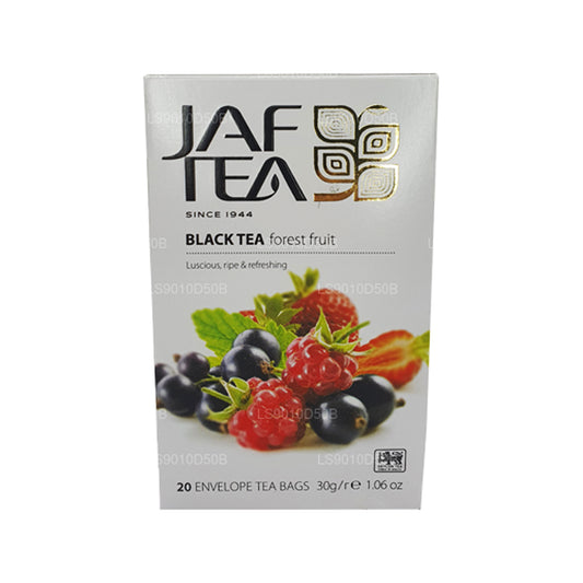 Jaf Tea Pure Fruits Collection Schwarztee Waldfrucht (30 g) 20 Teebeutel