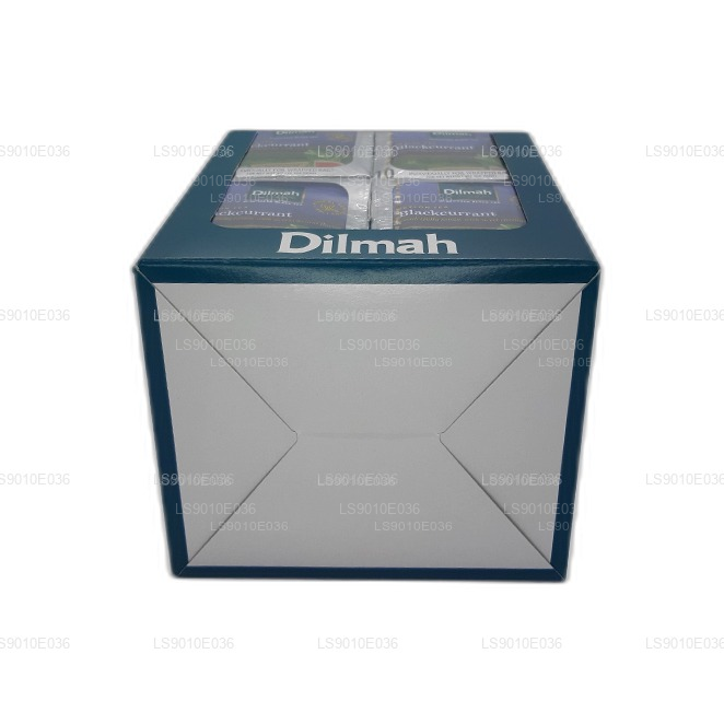 Dilmah Tee mit schwarzem Johannisbeergeschmack (20 g), 10 einzeln in Folie verpackte Beutel (12er-Pack)