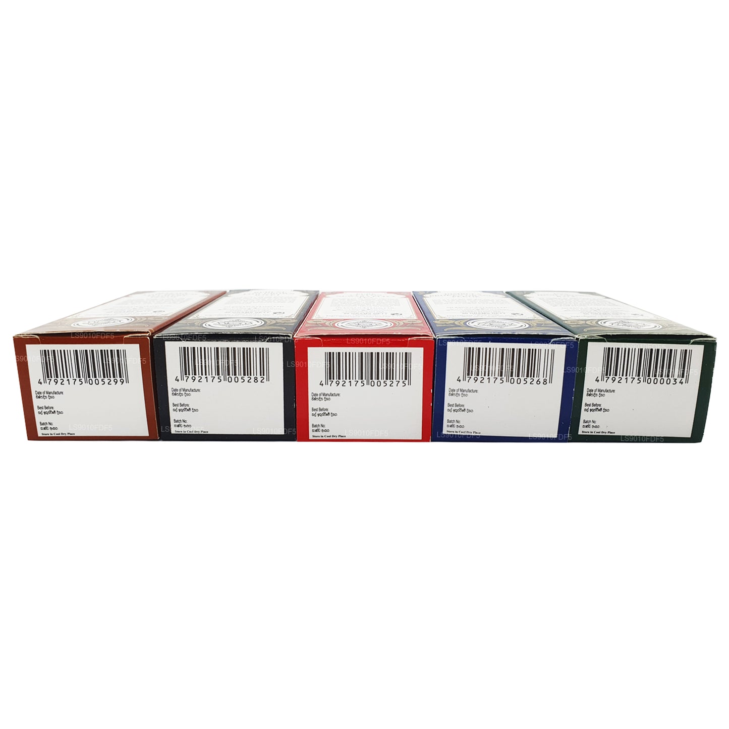 Mlesna 5 regionale, sortierte Ceylon-Schwarztees (230 g)