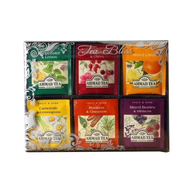 Ahmad Tea Bliss Kräutertee-Kollektion (6 x 12 TB), 72 Folien-TB (124 g)