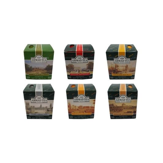 Ahmad Classic Six Tea Collection (6x10tb) 60 Papier TB (120g)