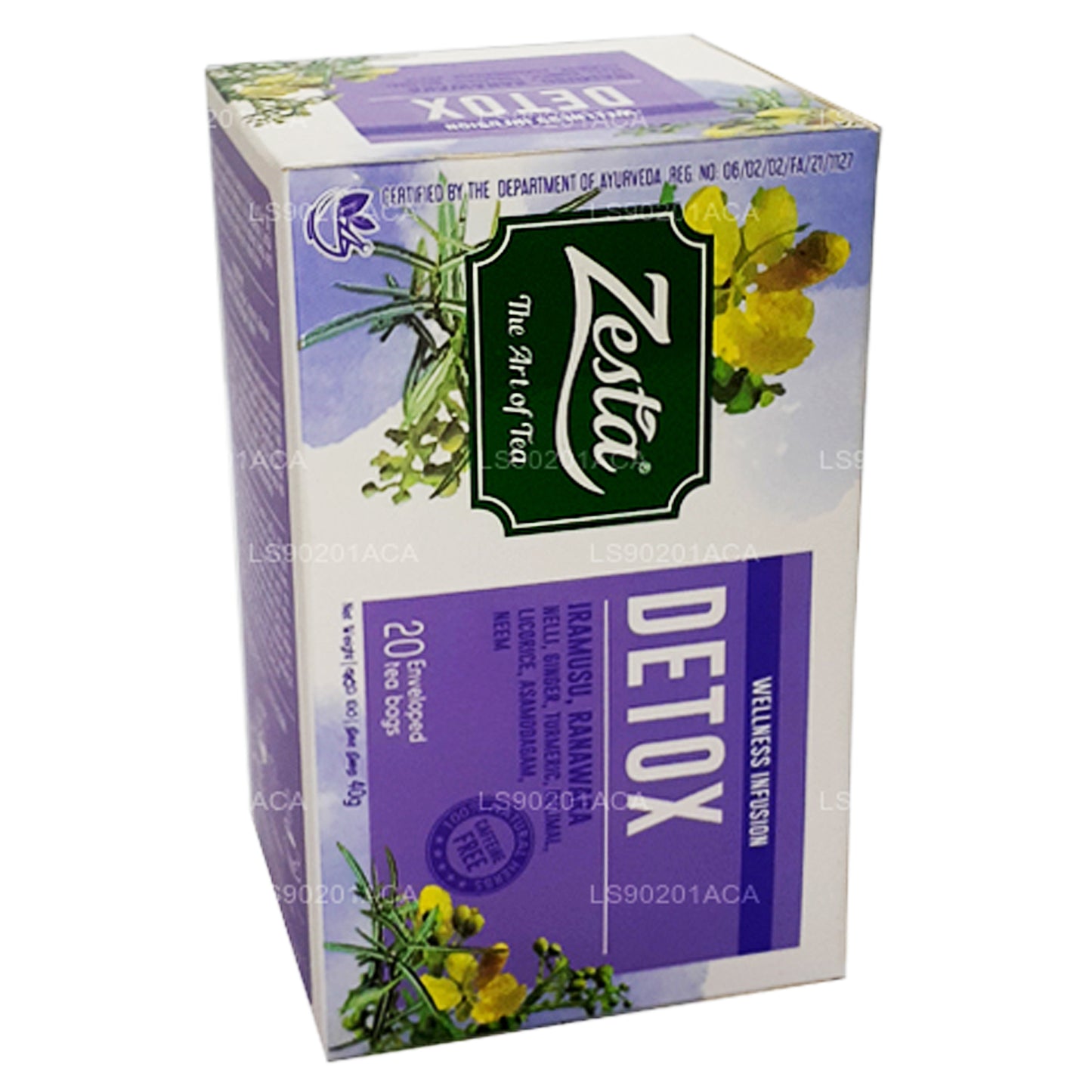 Zesta Detox Iramusu, Ranawara (40 g) 20 Teebeutel