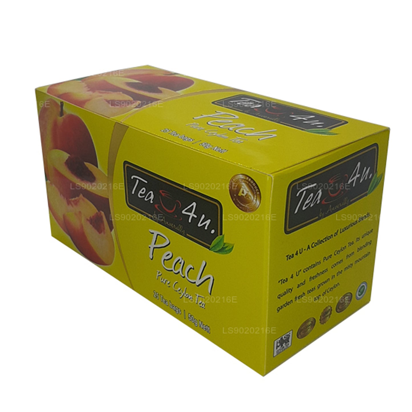 Tea4U Pfirsichtee (50g) 25 Teebeutel