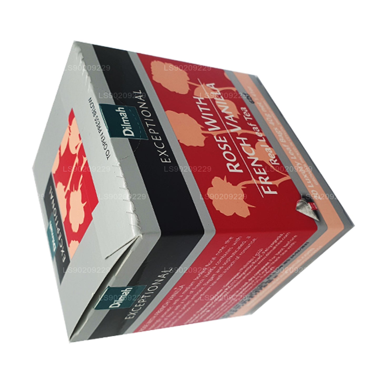 Dilmah Exceptional Rose mit französischer Vanille (40 g) 20 Teebeutel