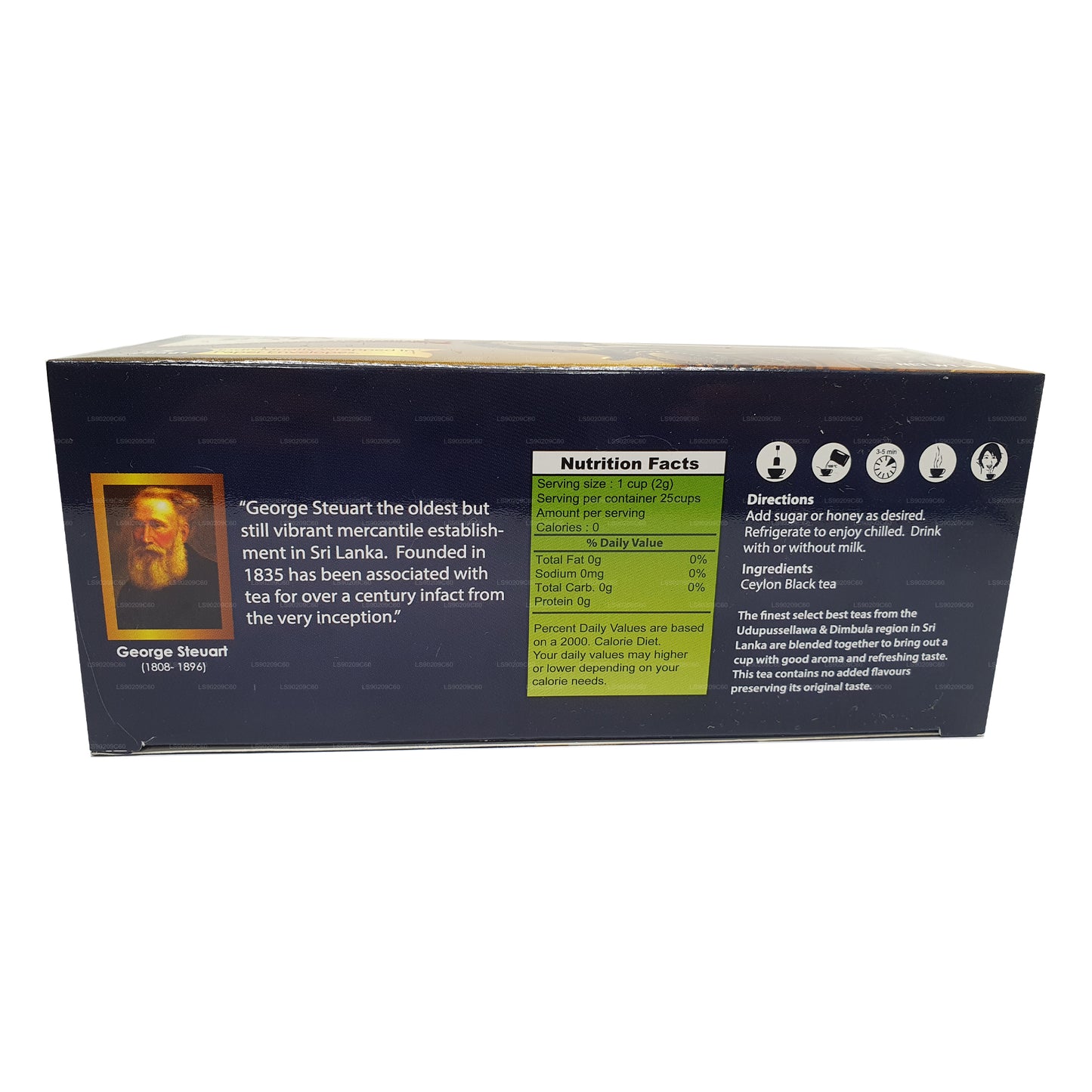 George Steuart Englischer Frühstückstee (50 g) 25 Teebeutel