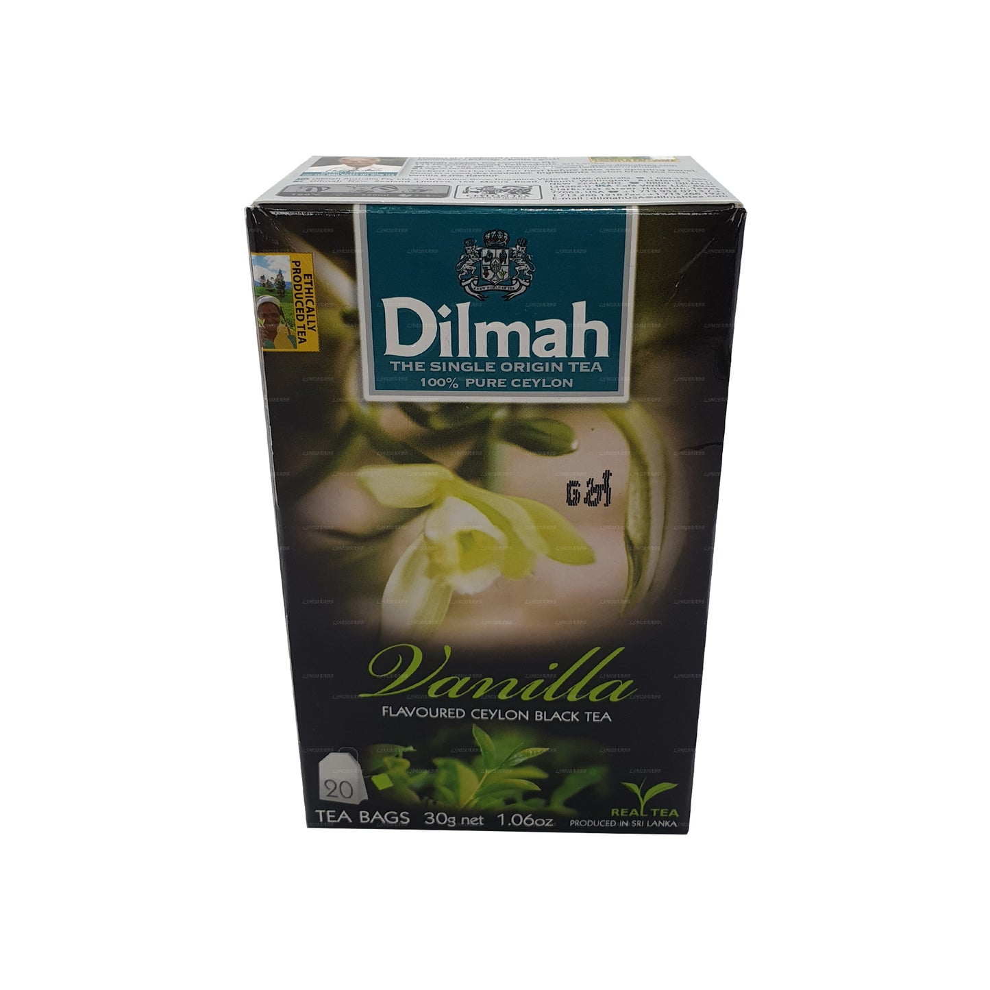 Dilmah Tee mit Vanillegeschmack (40 g) 20 Teebeutel