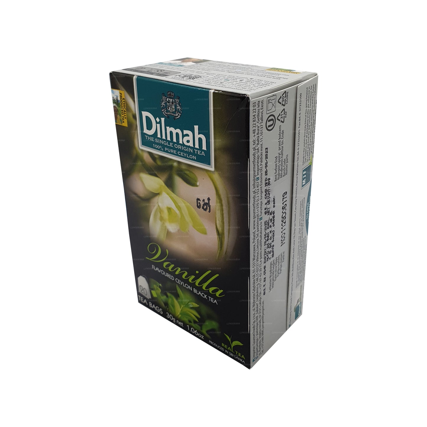Dilmah Tee mit Vanillegeschmack (40 g) 20 Teebeutel