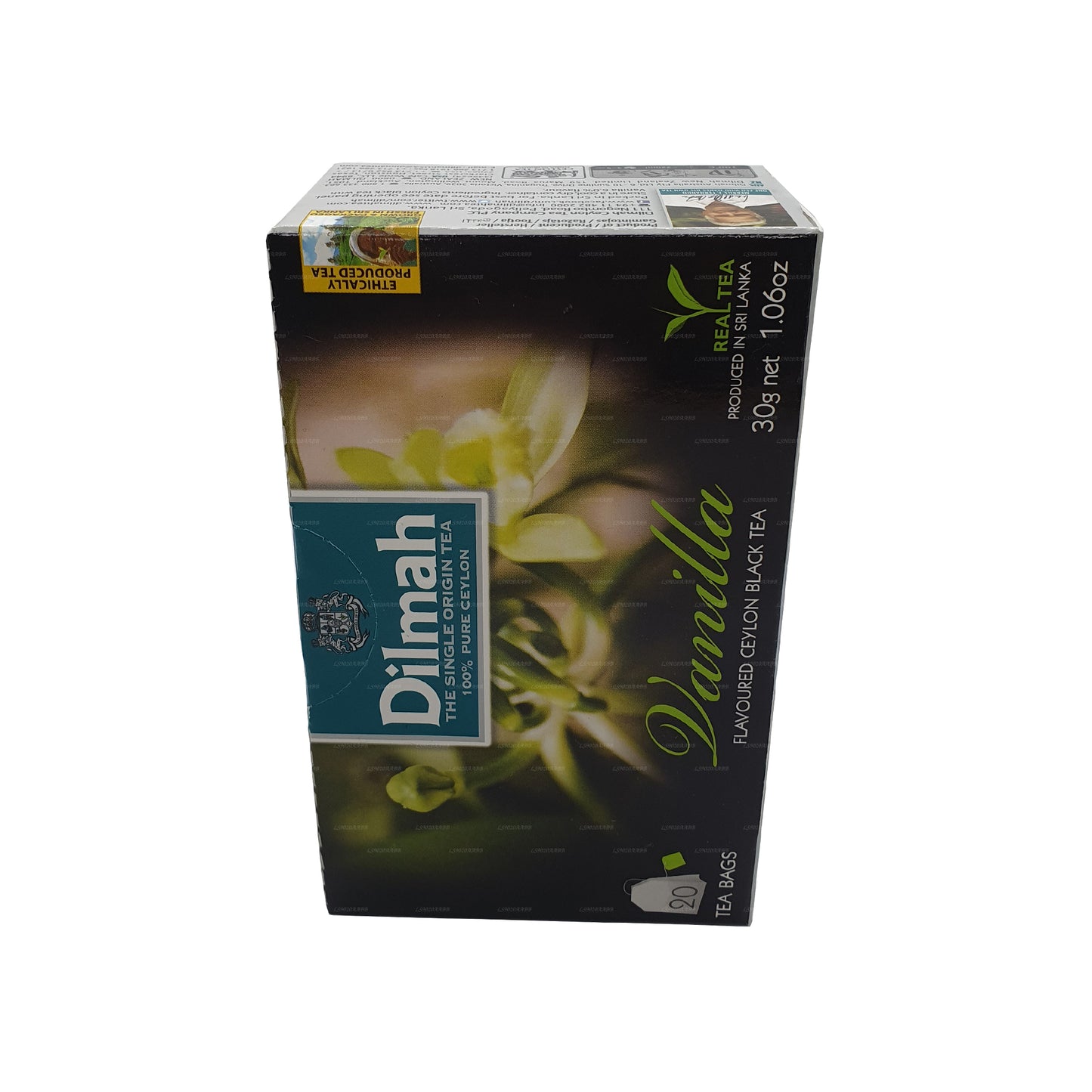 Dilmah Tee mit Vanillegeschmack (40 g) 20 Teebeutel