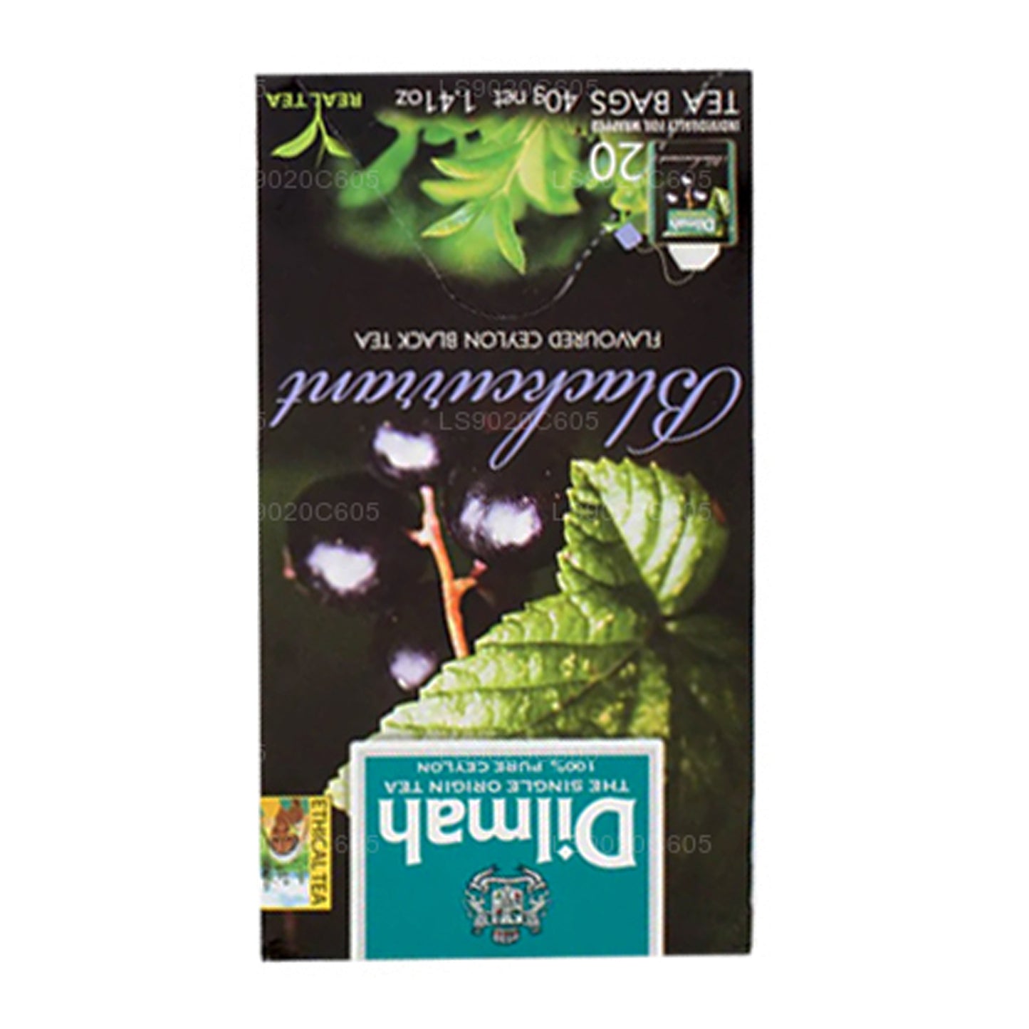 Dilmah Tee mit Johannisbeergeschmack (40 g) 20 Teebeutel