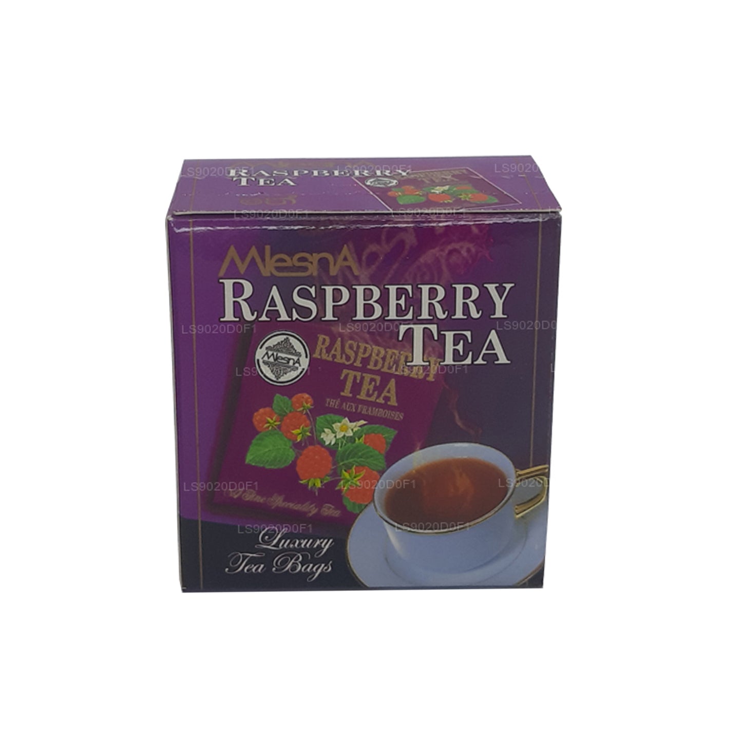 Mlesna Respberry Tea (20 g), 10 luxuriöse Teebeutel