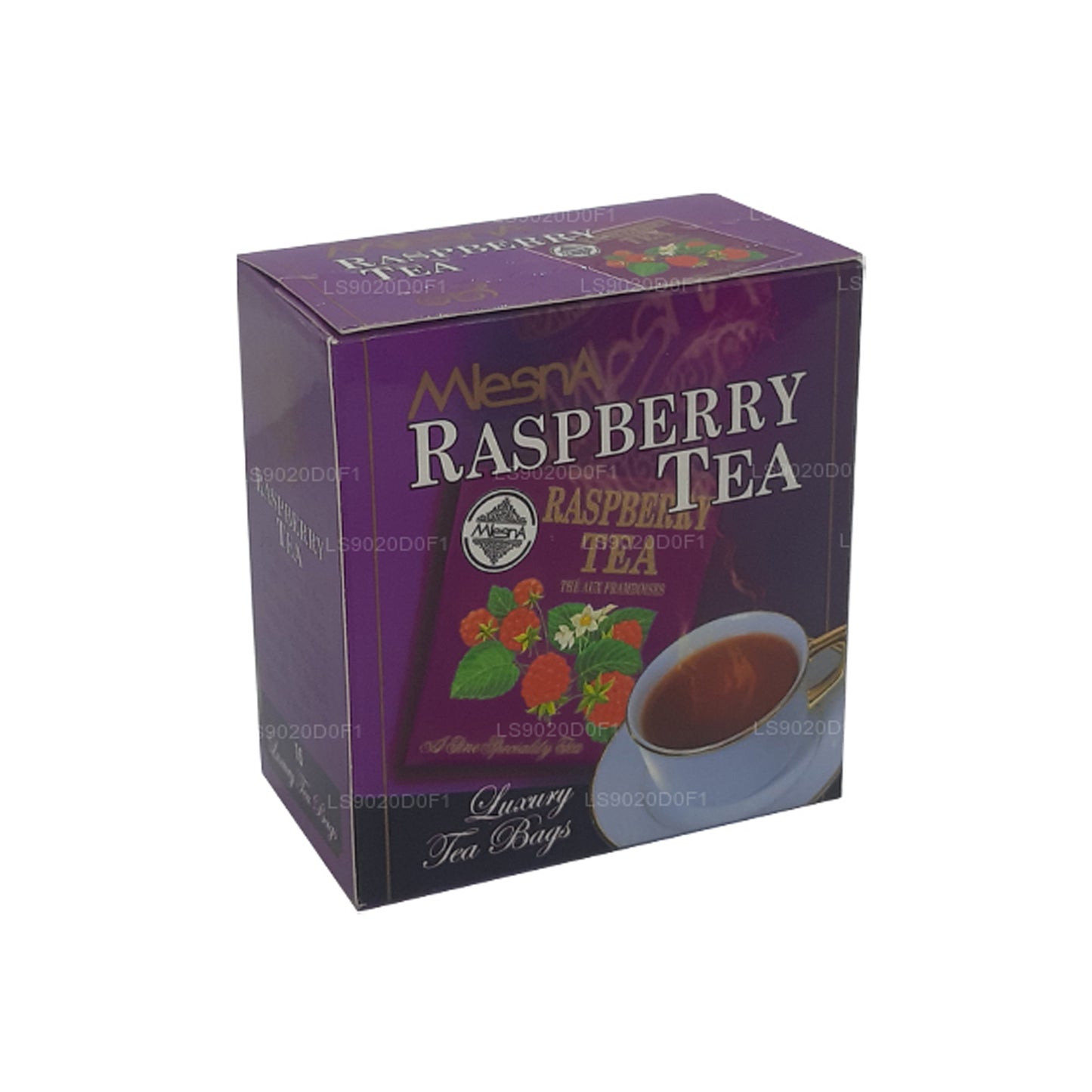 Mlesna Respberry Tea (20 g), 10 luxuriöse Teebeutel