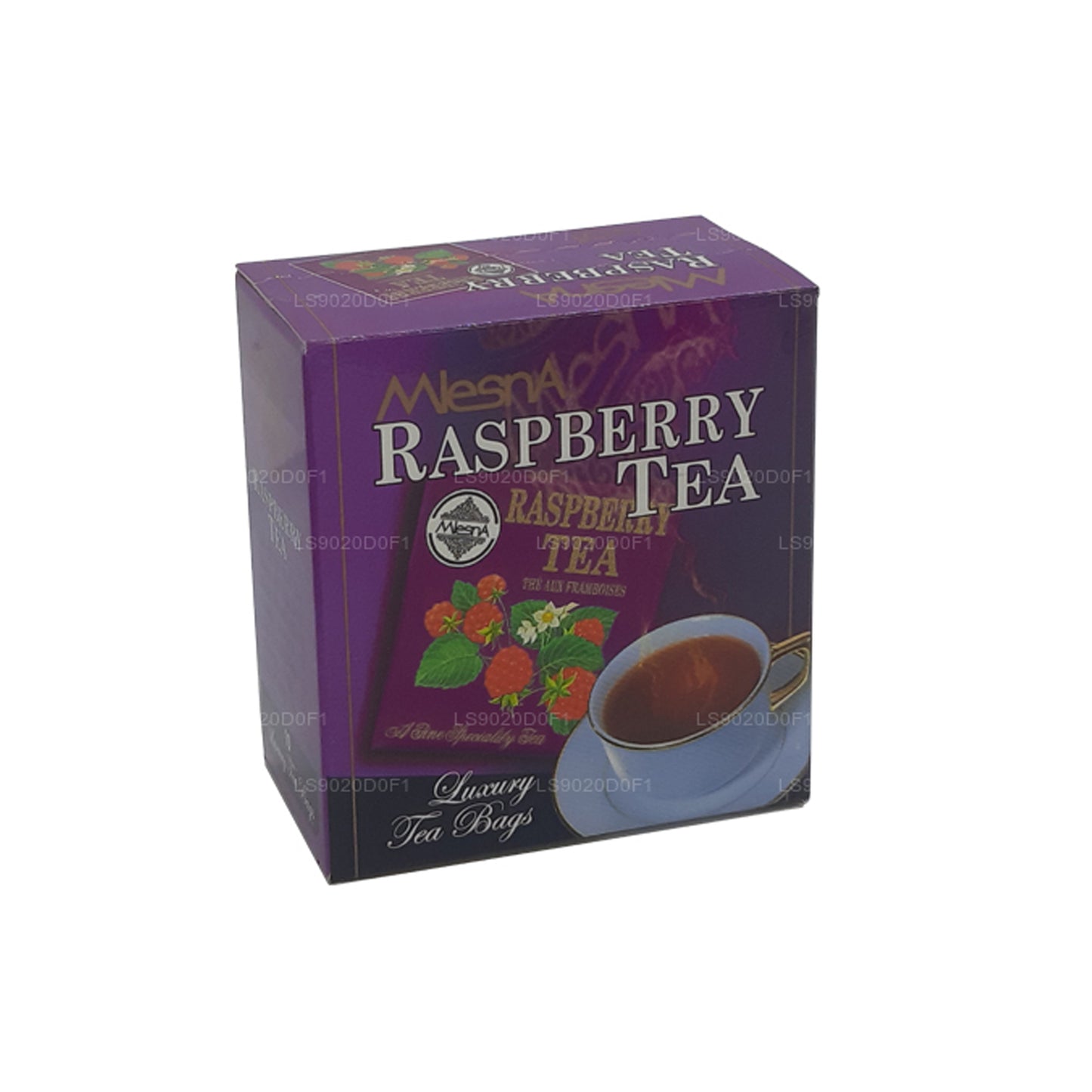 Mlesna Respberry Tea (20 g), 10 luxuriöse Teebeutel