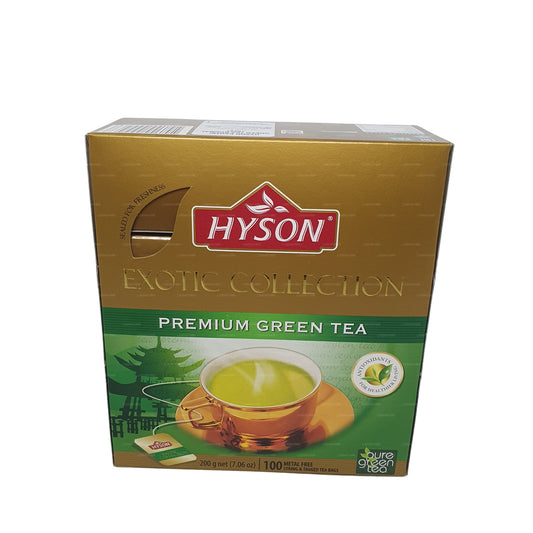 Hyson Exotischer Grüner Tee (200 g), 100 Teebeutel