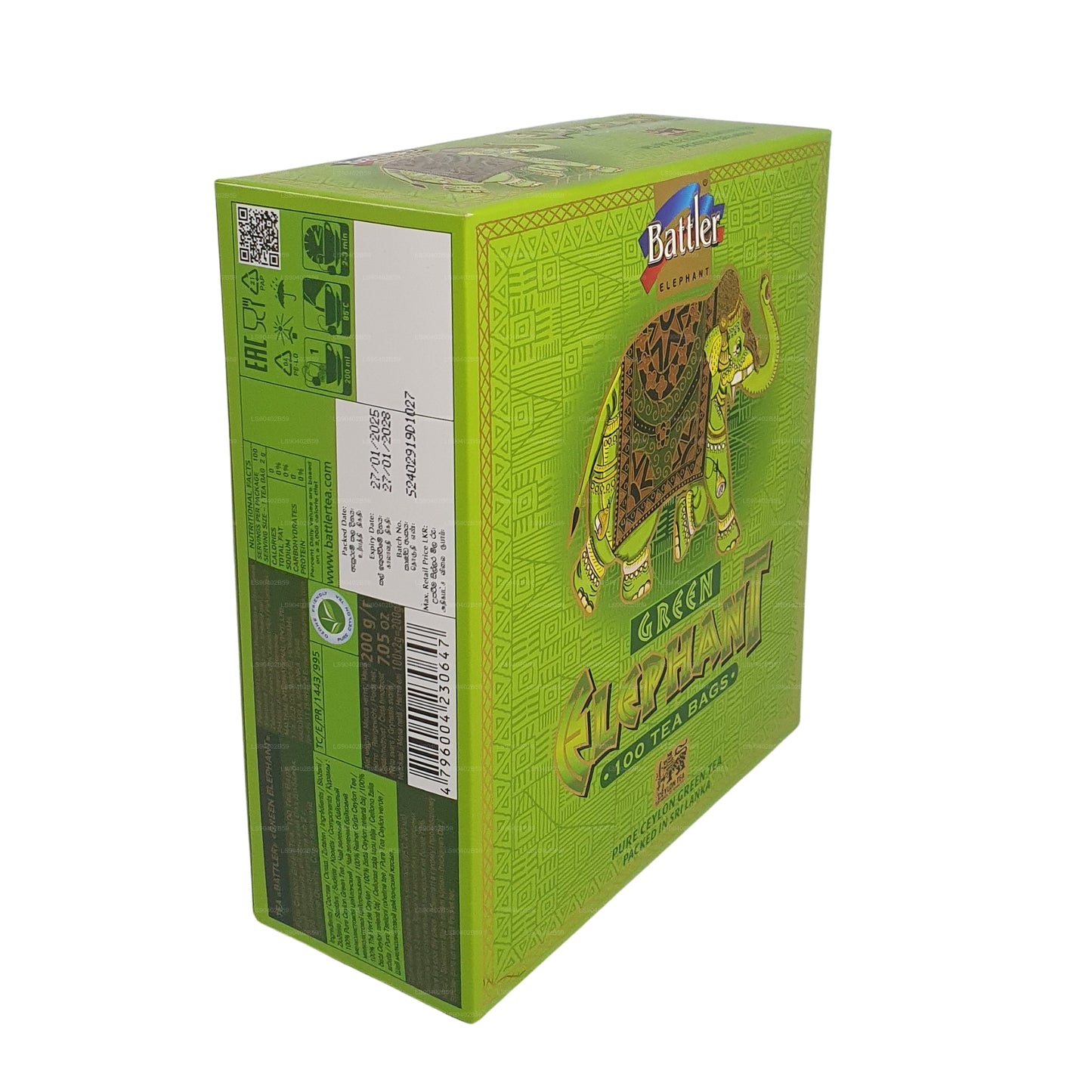 Battler Green Elephant (50 g) 25 Teebeutel