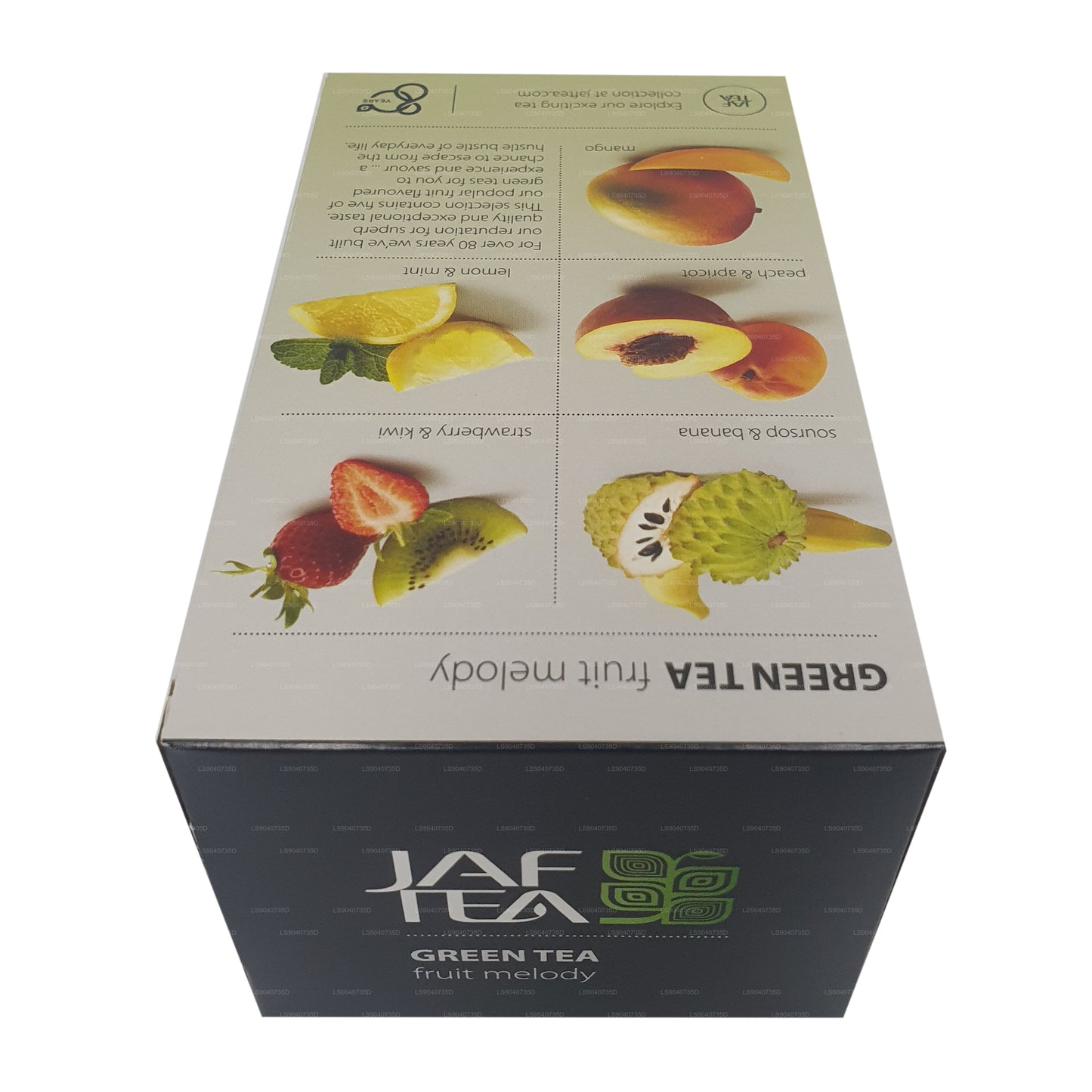 Jaf Tea Pure Green Collection Grüntee Fruit Melody (40 g) 20 Teebeutel