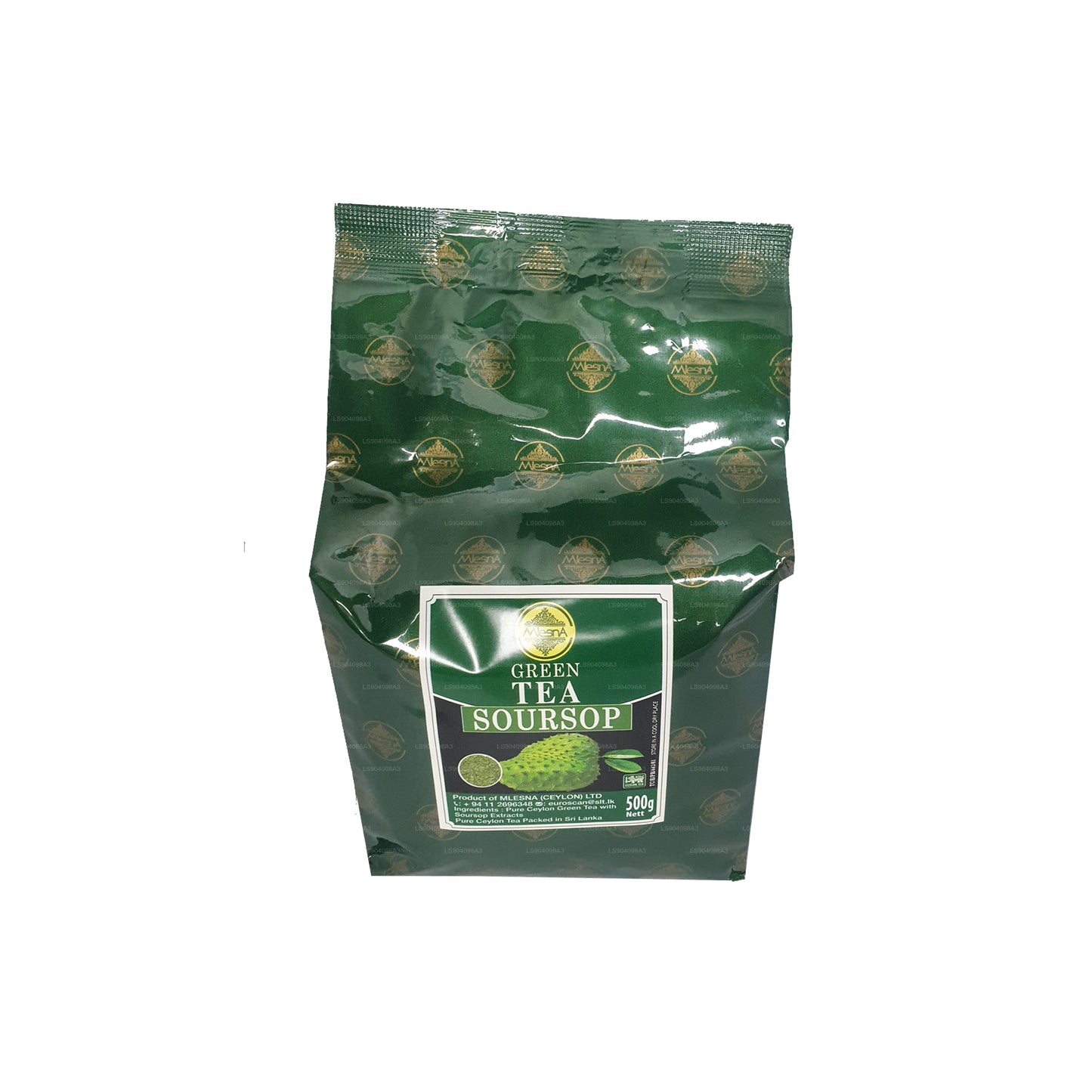 Mlesna natürlich aromatisierter Soursop-Grüntee (500 g)