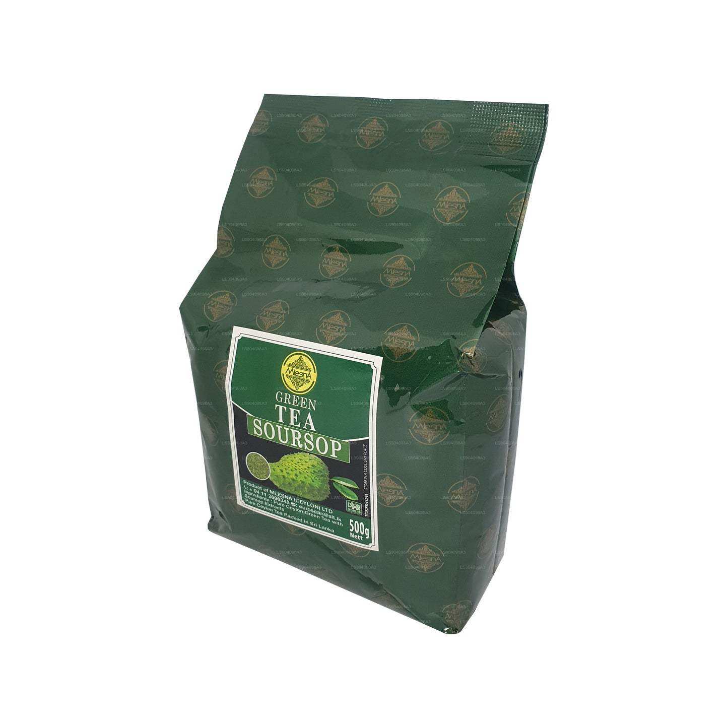 Mlesna natürlich aromatisierter Soursop-Grüntee (500 g)
