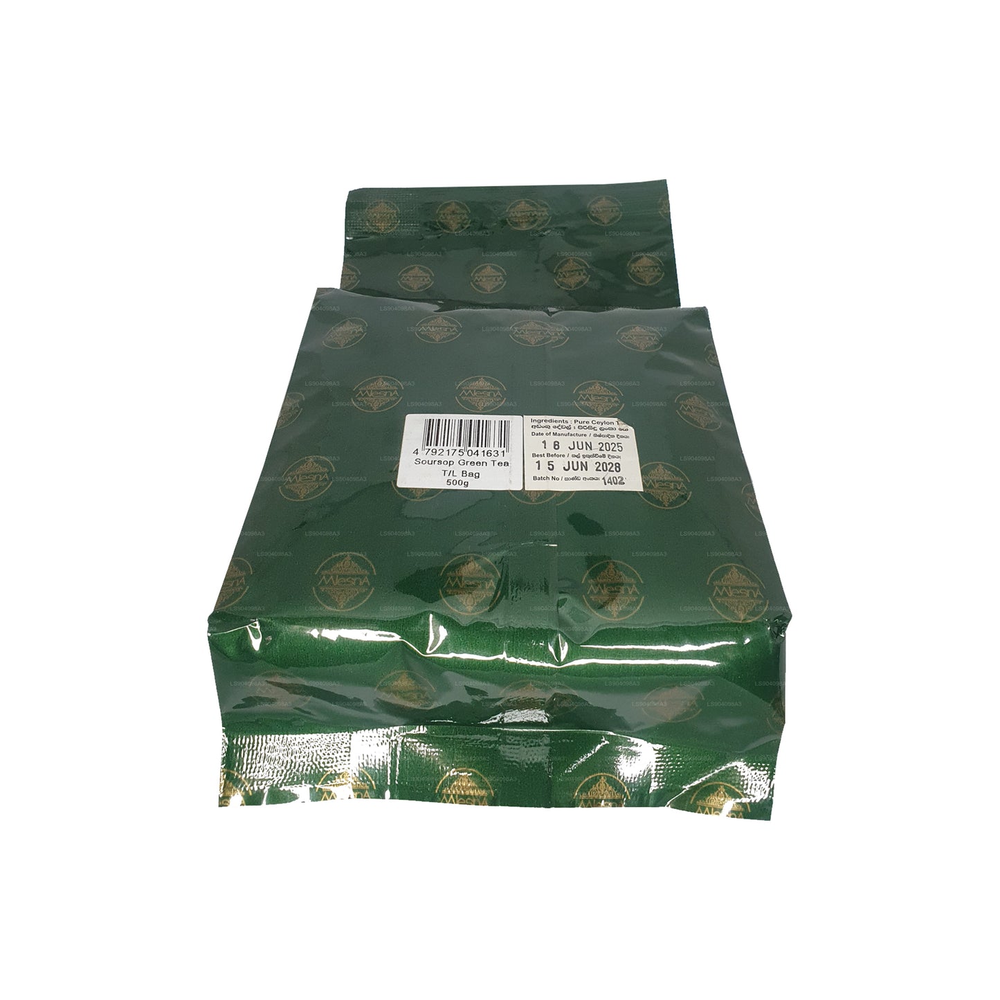 Mlesna natürlich aromatisierter Soursop-Grüntee (500 g)