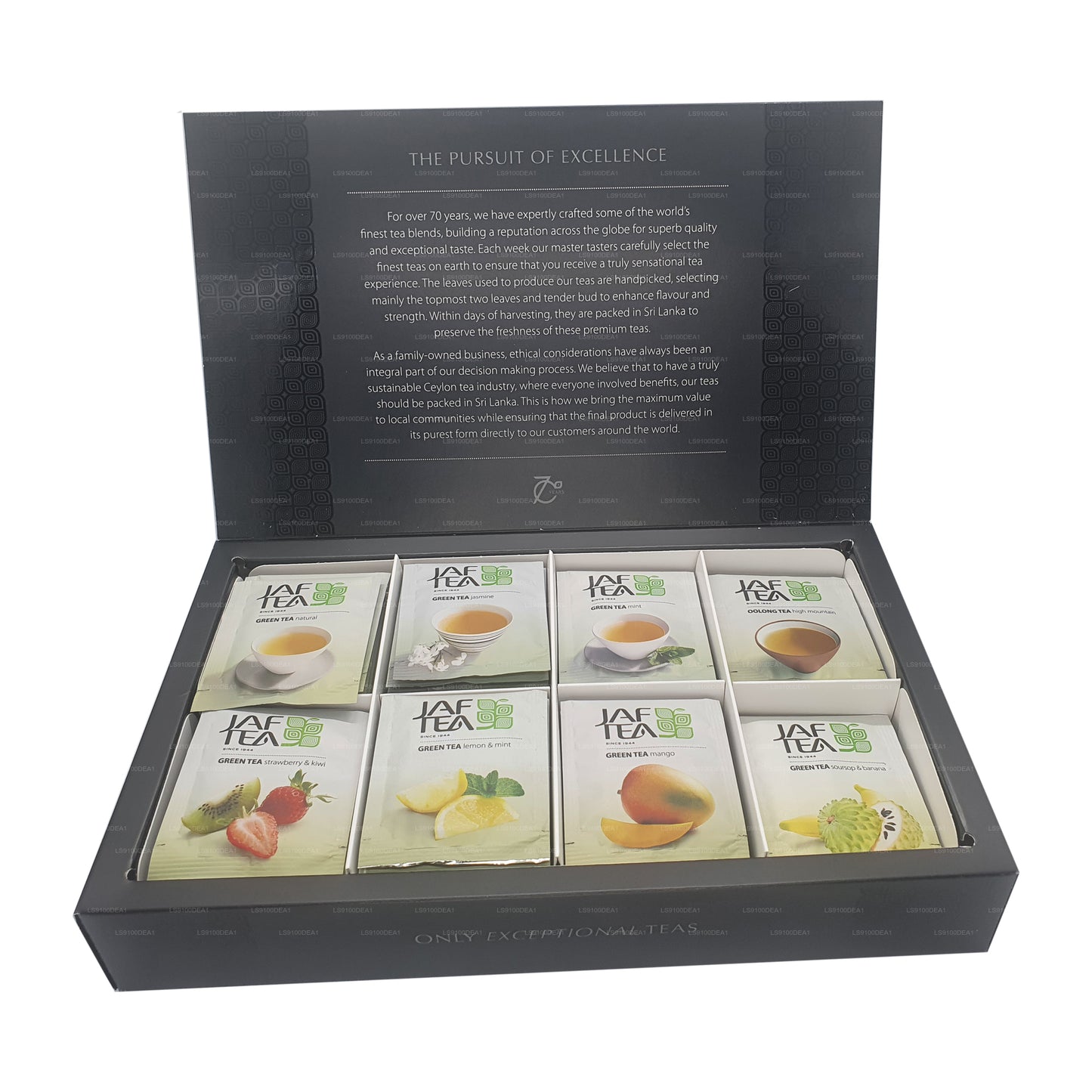 Jaf Tea Pure Green Collection (160 g) 80 Teebeutel