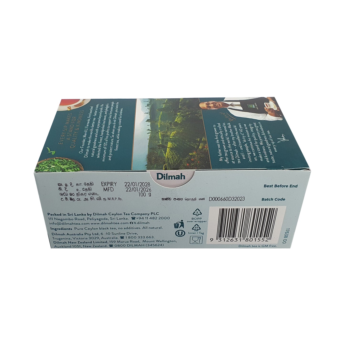 Dilmah Premium Ceylon Teebeutel