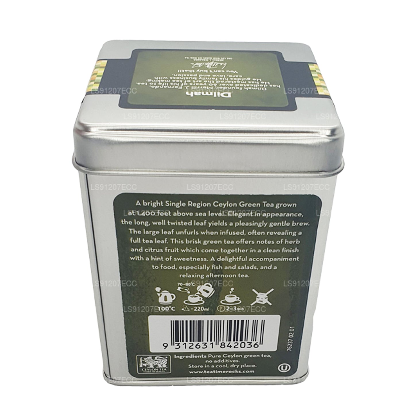 Dilmah T-series Ceylon Young Hyson Grüntee (40 g) 20 Teebeutel